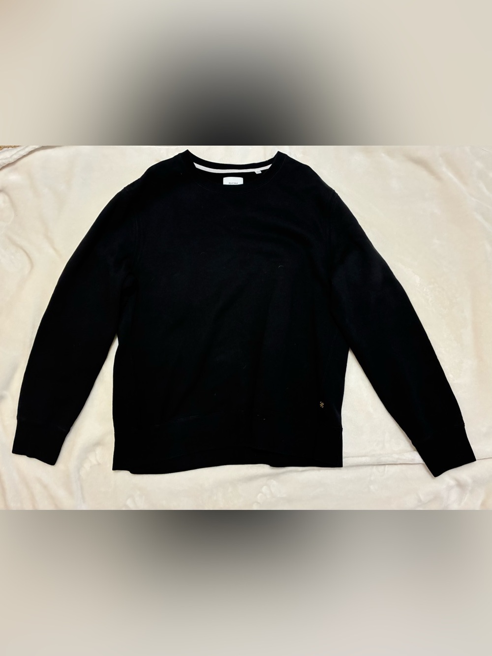 Billy Reid Black Crewneck Sweater